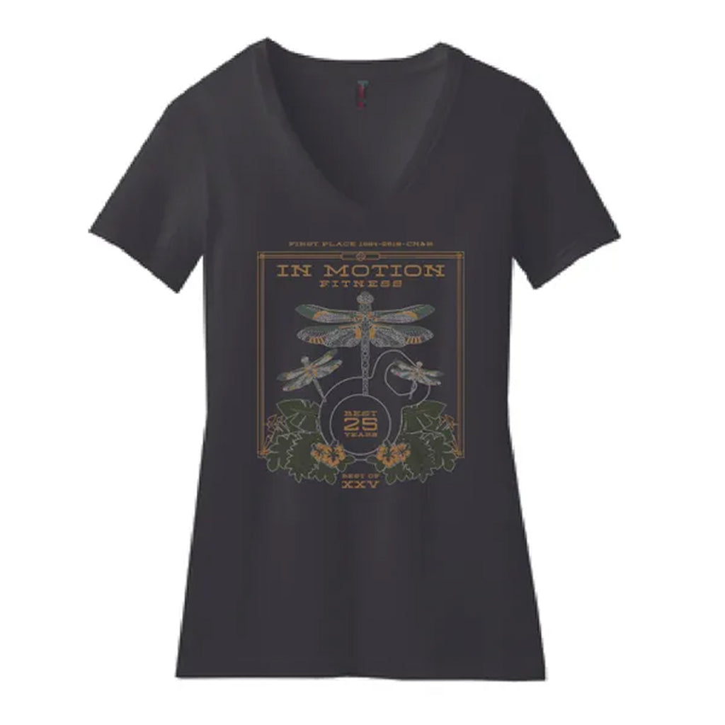 Dragonfly Women's V-Neck Tee