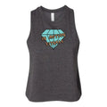 In Mo Diamond Ladies Crop Tank
