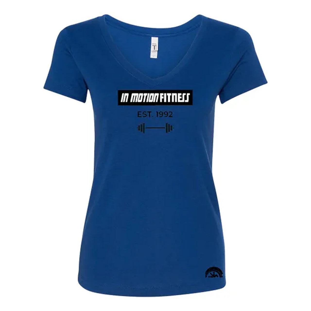 In Mo EST Ladies V-Neck Tee