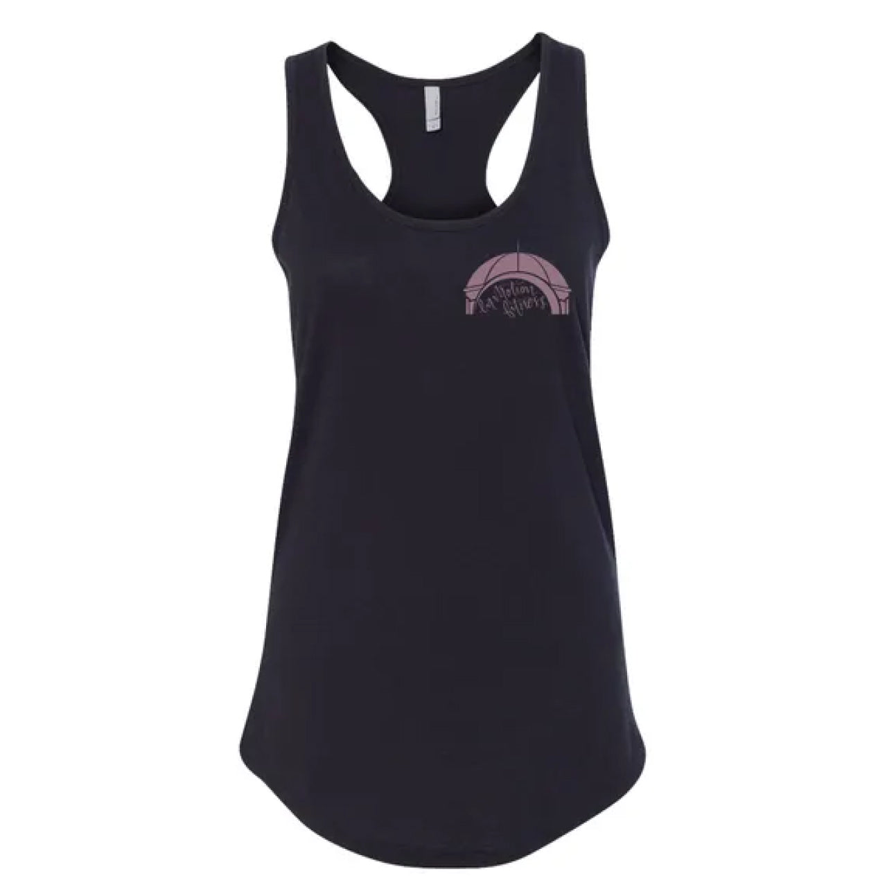 In Mo Ladies Racerback Tank (Black)
