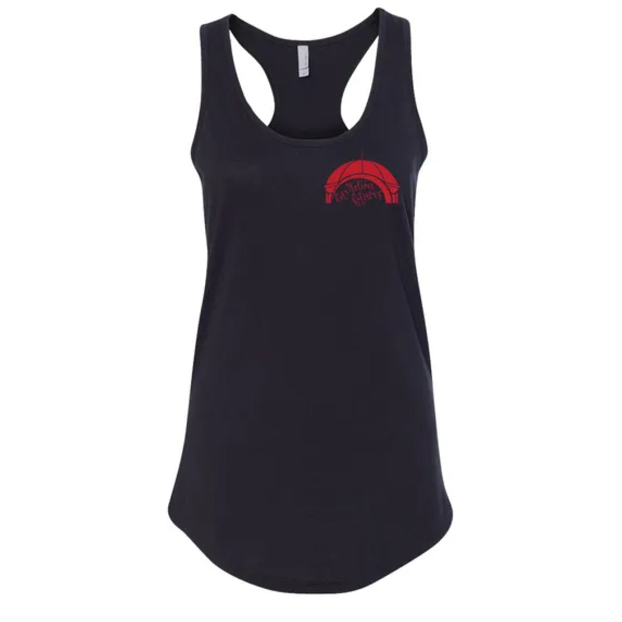 In Mo Ladies Racerback Tank (Black)