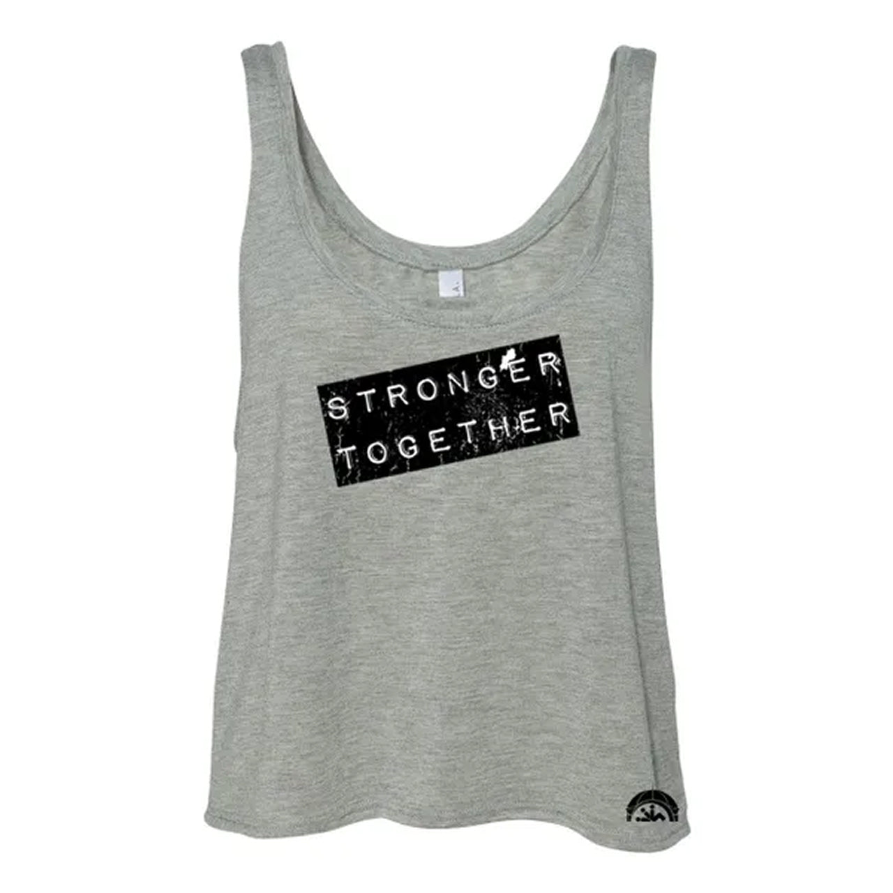 Stronger Together Ladies Boxy Crop Top