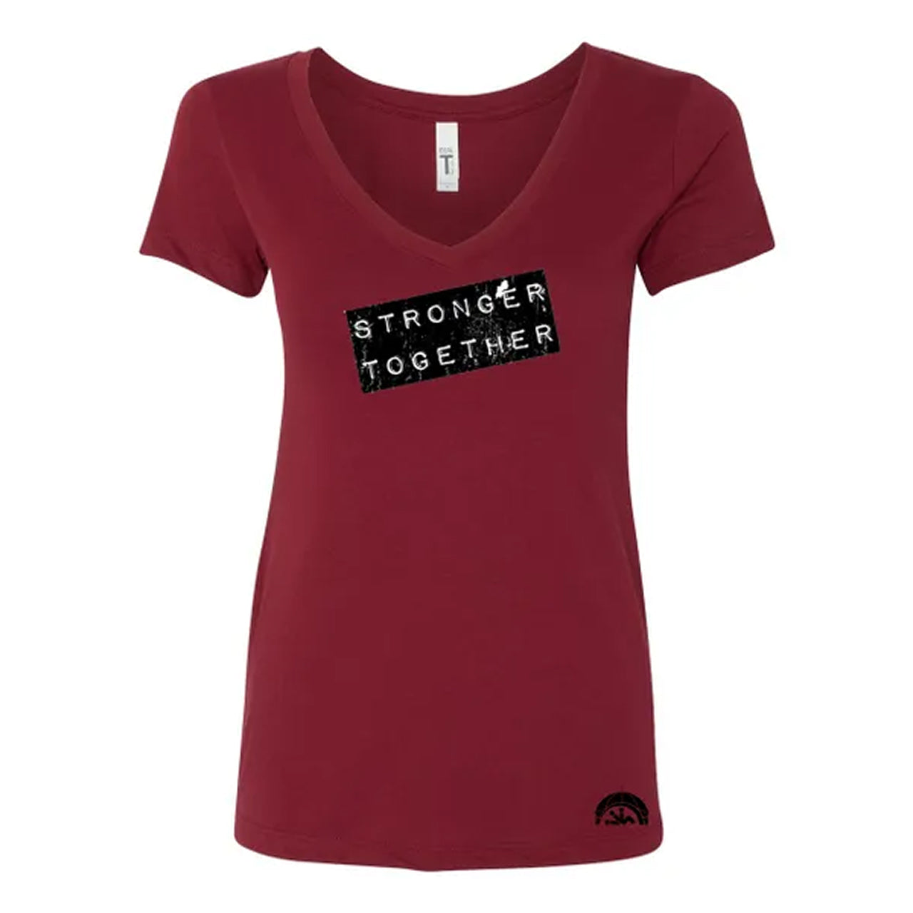 Stronger Together Ladies V-Neck Tee